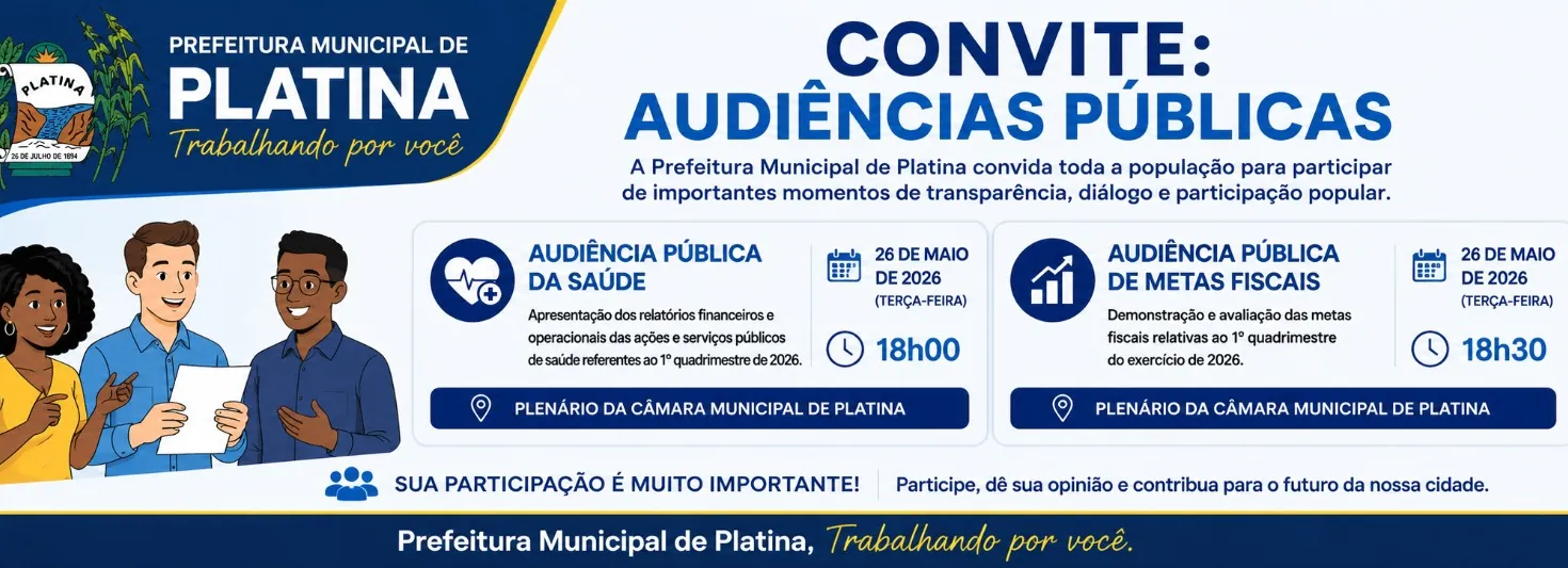 Convite para Audiência Pública